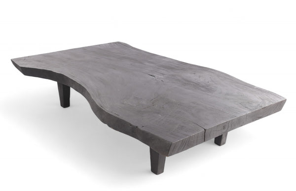 Z-One Slab Living Edge 78 Inch Long Coffee Table
