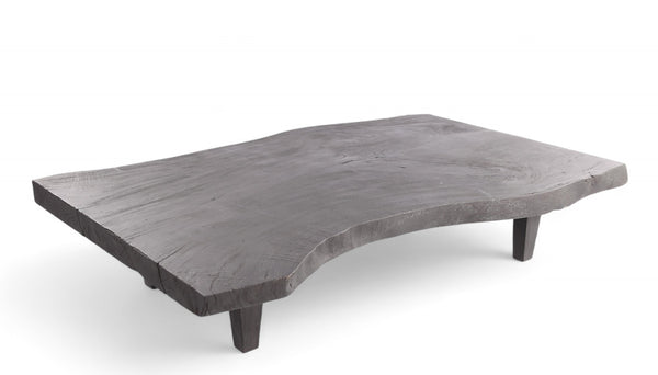 Z-One Slab Living Edge 78 Inch Long Coffee Table