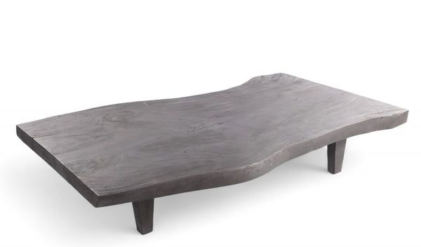 Z-One Slab Living Edge 78 Inch Long Coffee Table