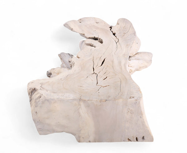 Rustic White Block Coffee Table or Bench