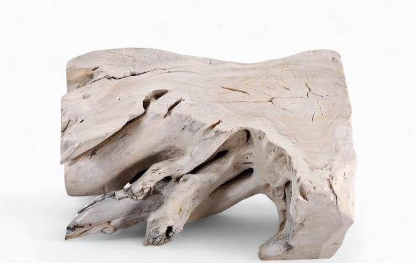 Rustic White Block Coffee Table or Bench