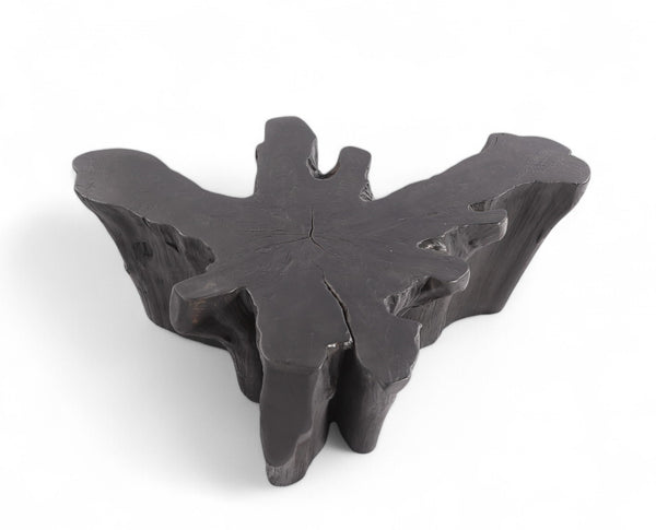 Charred Black Teak Root Coffee Table