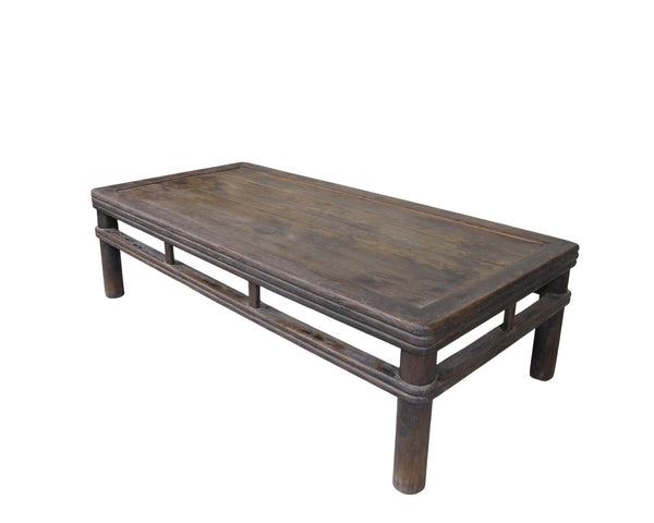 Large Antique Chinese 85" Long Coffee Table or Day Bed