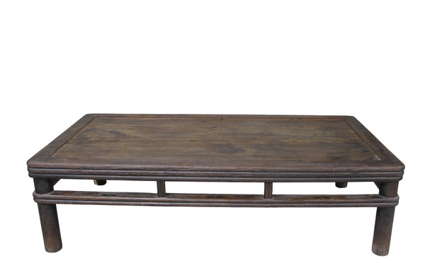 Large Antique Chinese 85" Long Coffee Table or Day Bed
