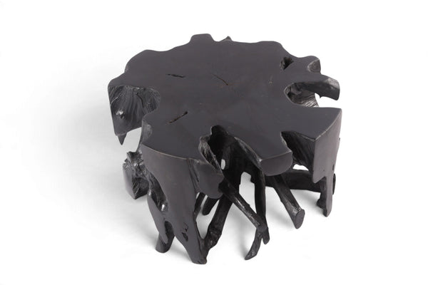 30” Diameter Black Teak Root Coffee Table 3