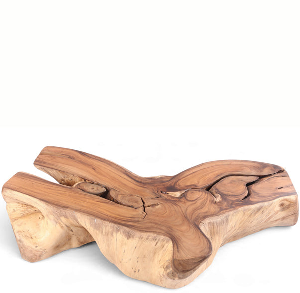 67” Rectangular Teak Root Coffee Table