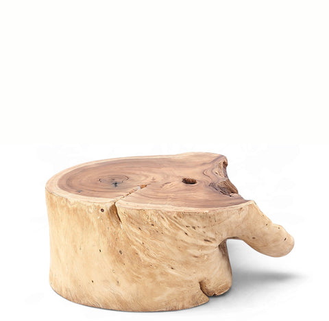 Organic Onion Shape Accent Table