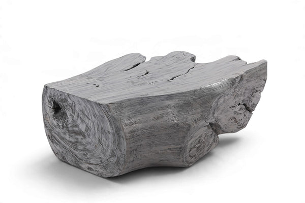 47” Inch Free Form Black Accent Table