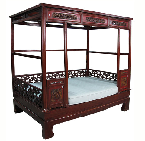 Antique Chinese Wedding Canopy Bed