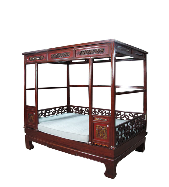 Antique Chinese Wedding Canopy Bed