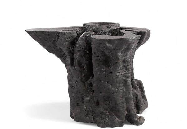 Sculptured Black Root Dining Table Base