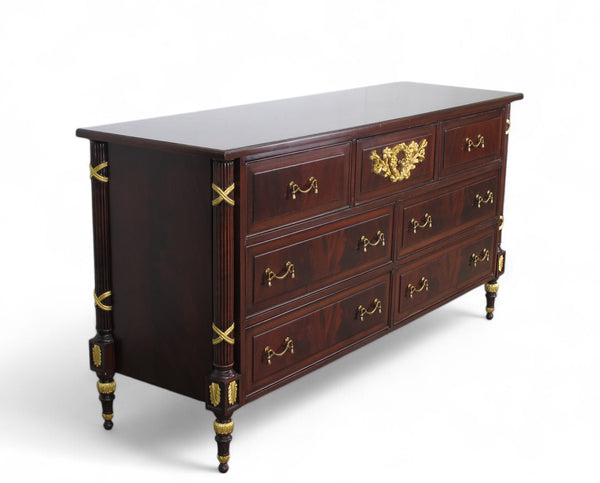 Francesco Molon Dresser 7 Drawer Dresser