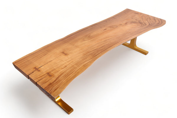 118" Inch Living Edge Dining Table