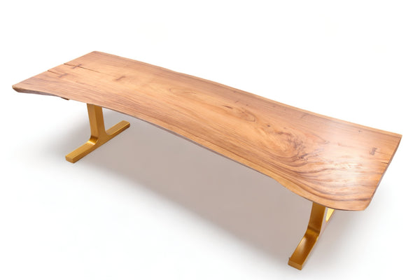 118" Inch Living Edge Dining Table
