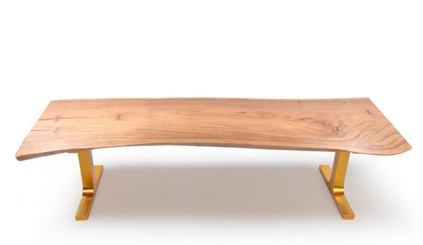 118" Inch Living Edge Dining Table