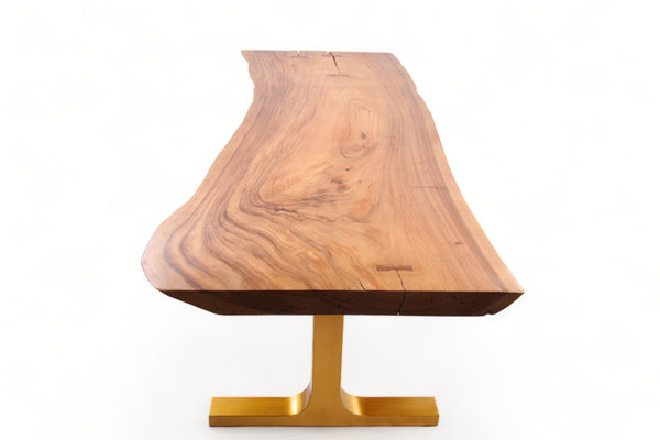 118" Inch Living Edge Dining Table