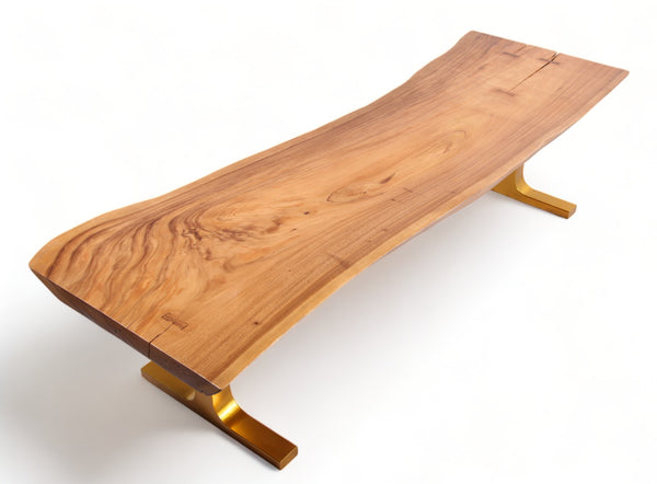 118" Inch Living Edge Dining Table