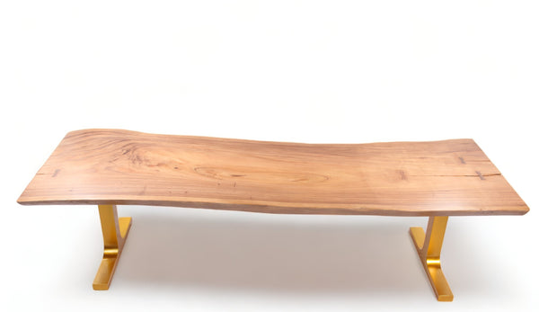 118" Inch Living Edge Dining Table