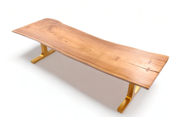 118" Inch Living Edge Dining Table