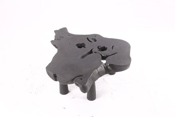 Black Living Edge One Slab Coffee Table 335
