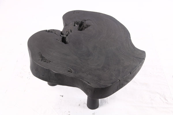 Black Living Edge One Slab Coffee Table 336