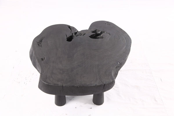 Black Living Edge One Slab Coffee Table 336