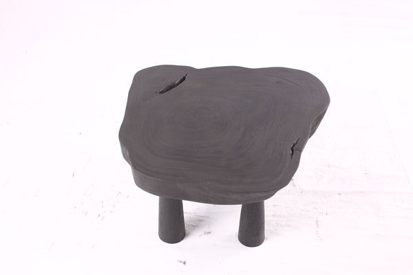 Black Living Edge One Slab Coffee Table 334
