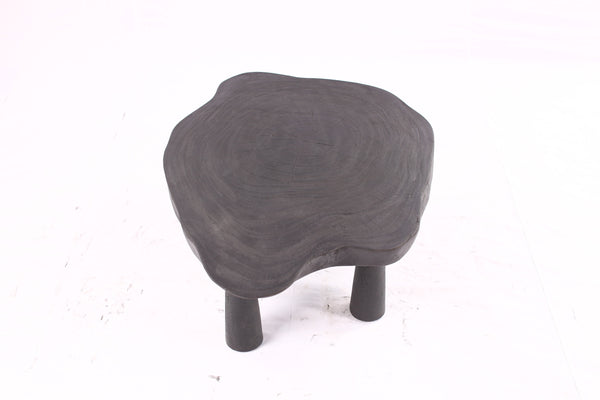 Black Living Edge One Slab Coffee Table 333