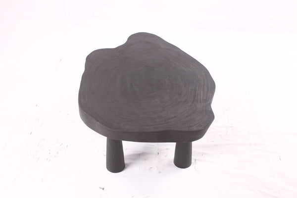 Black Living Edge One Slab Coffee Table 333