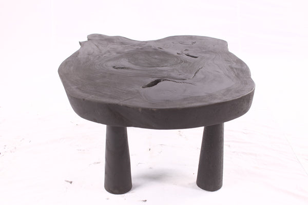 Black Living Edge One Slab Coffee Table 332