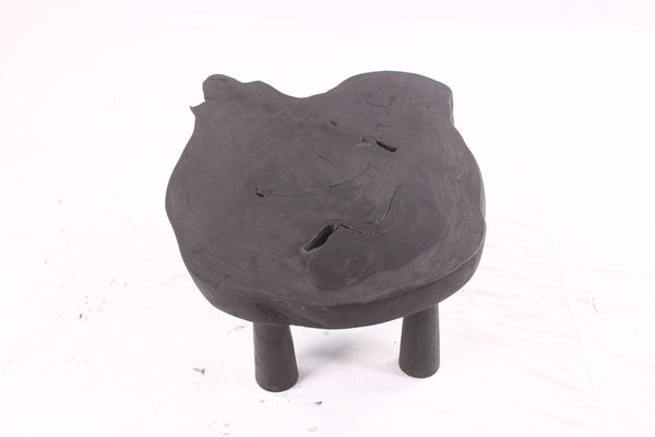 Black Living Edge One Slab Coffee Table 332
