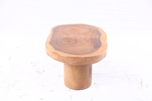 Brown Living Edge Oval Coffee Table 91
