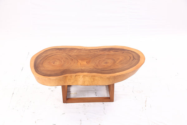 Brown Living Edge Oval Coffee Table 92