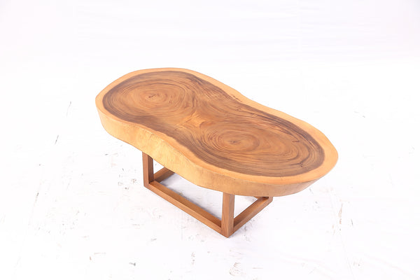 Brown Living Edge Oval Coffee Table 92