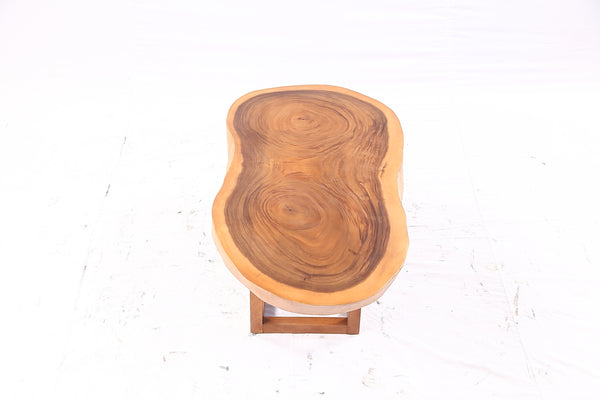Brown Living Edge Oval Coffee Table 92