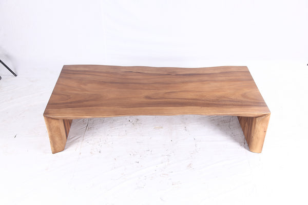 70” Inch Brown Rectangular Coffee Table 311