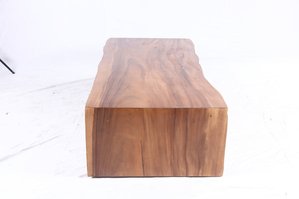 70” Inch Brown Rectangular Coffee Table 311