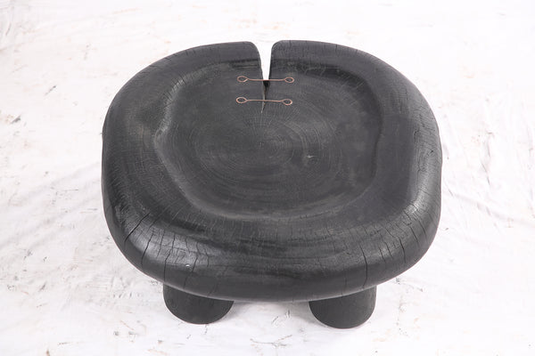 30” Round Living Edge Coffee Table