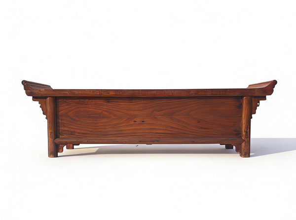 19th Century Red Altar-Style Console Table