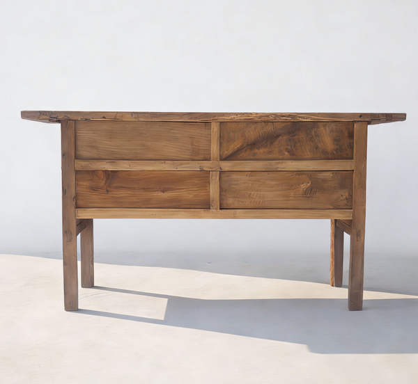 Antique Chinese Console Table with Five Drawers