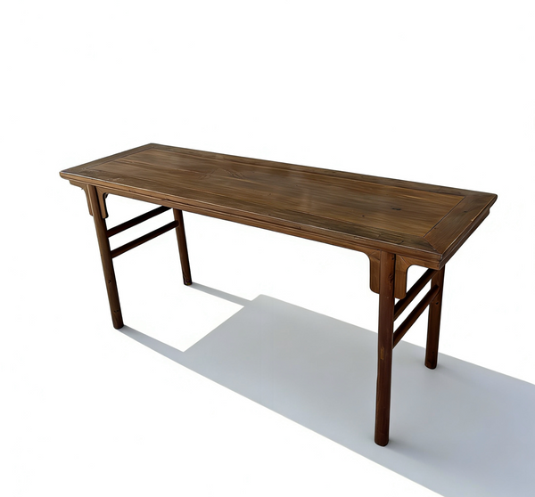 75" Long Antique Chinese Painting Table