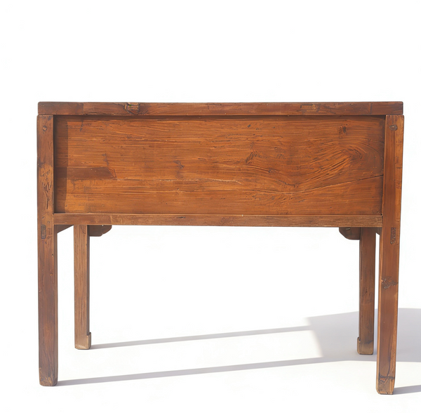 Antique Chinese Three-Drawer Side Table