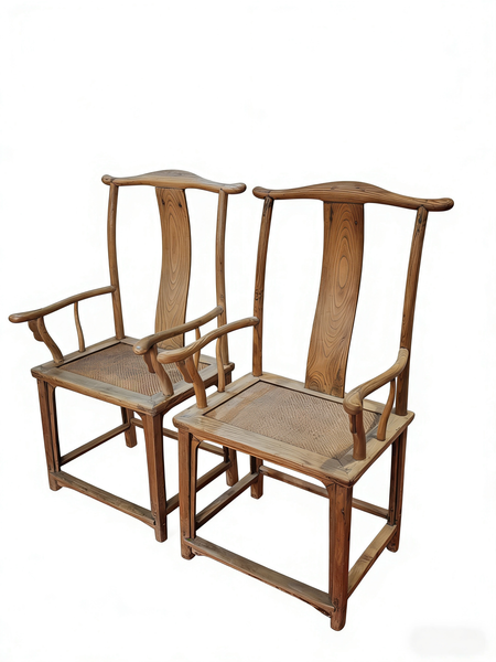 Pair of Vintage Official's Hat Armchairs