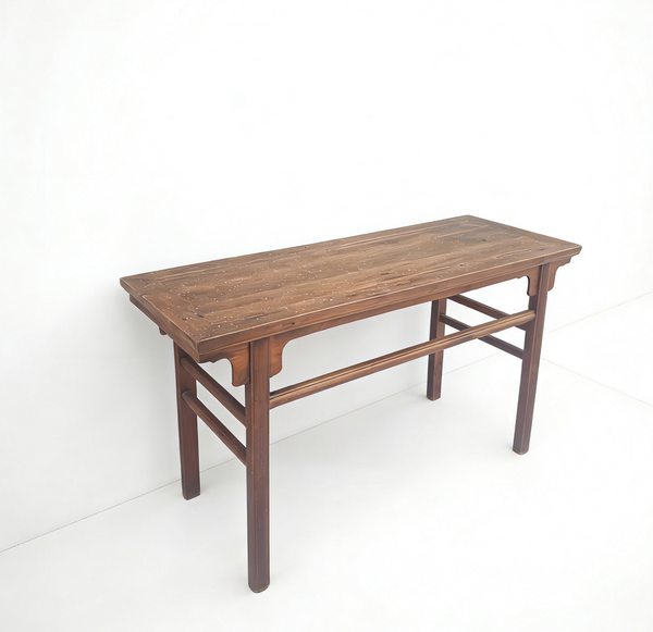 Antique Ming-Style Solid Wood Console Table