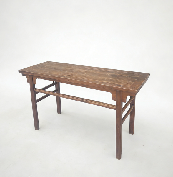 Antique Ming-Style Solid Wood Console Table