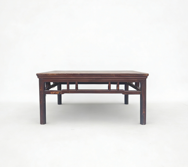 Antique 40" Square Coffee Table