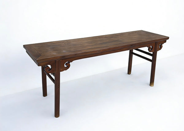 84" Long Antique Painting Table