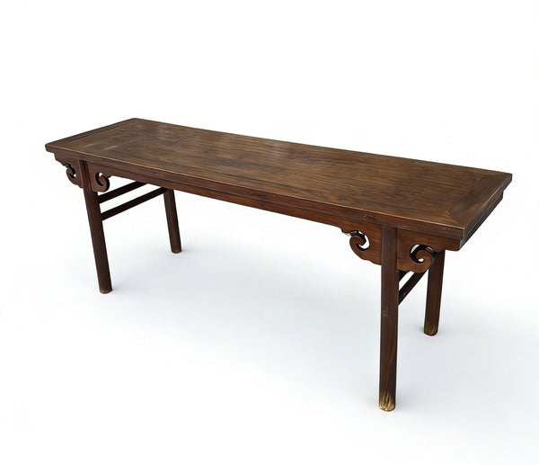 84" Long Antique Painting Table