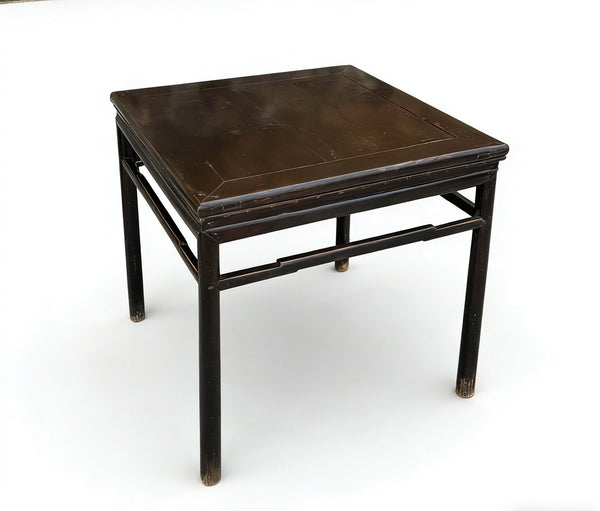 Antique Square Lacquered Tea Table