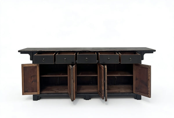 Imperial 18th Century Elm Multi-Cabinet Dresser